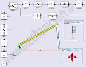 آشنایی با کتابخانه ی SimMechanic در Simulink